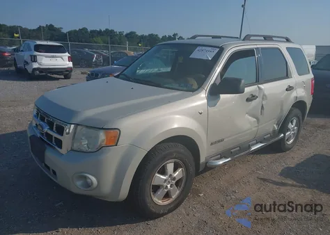 2008 Ford Escape Xlt from USA, damaged, VIN 1FMCU93138KD31063